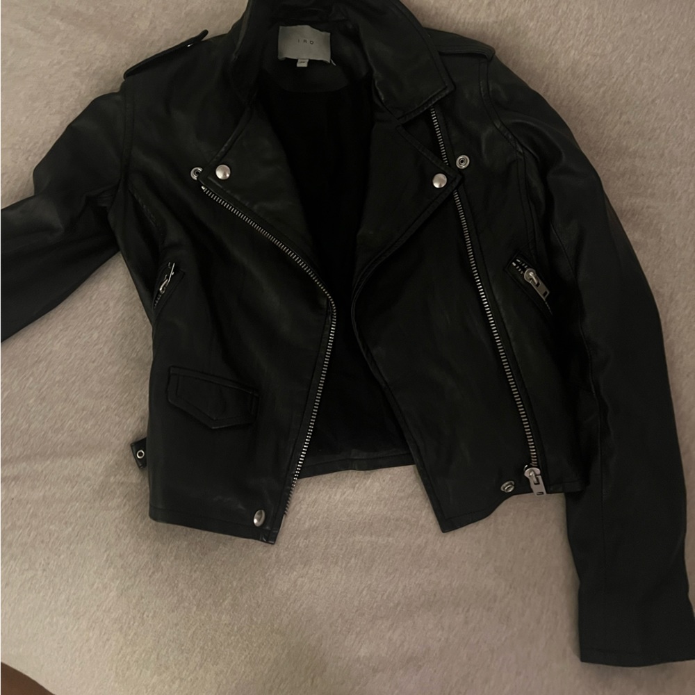 Iro leather biker jacket